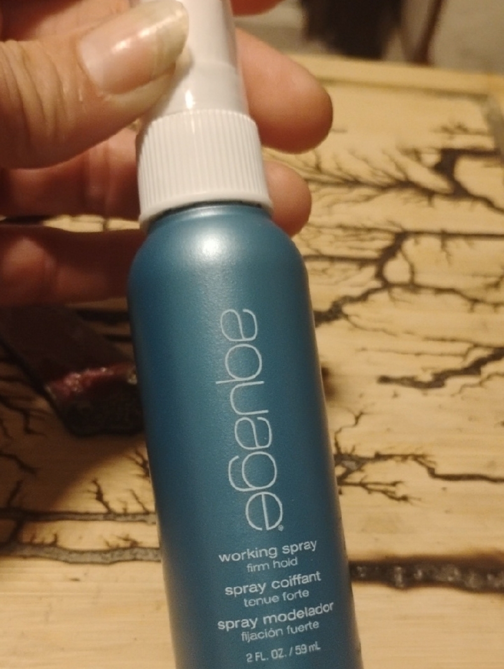 Aquage 2 Oz Travel Size Working Spray Firm Hold. New